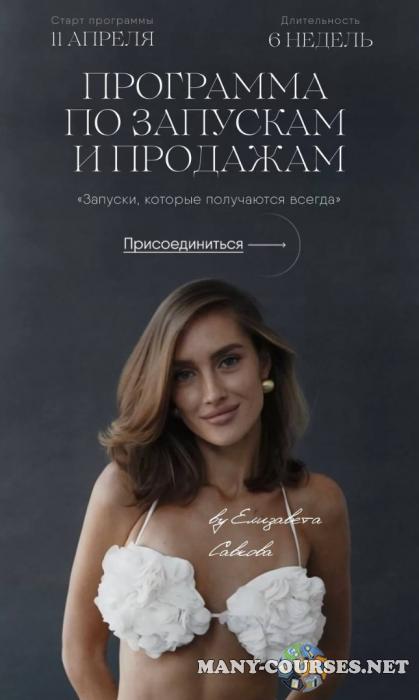 Елизавета Савкова - Курс по запускам и продажам. Тариф Группа